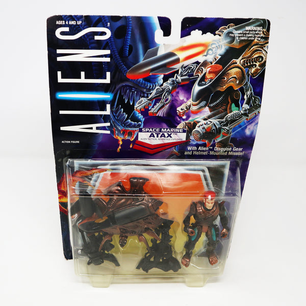 Vintage 1992 90s Kenner Aliens Space Marine ATAX Alien Tactical Advantage Explorer Action Figure Carded MOC