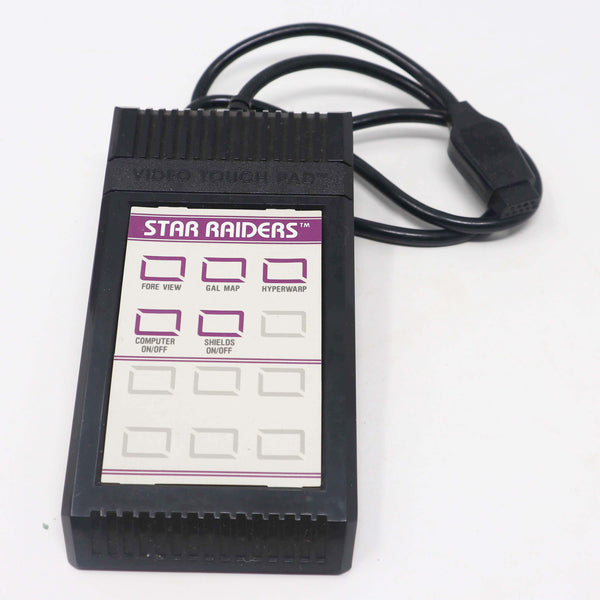 Vintage 1983 80s Atari 2600 Star Raiders With Video Touch Pad CX2660-1 Video Game Cartridge For The Atari Video Computer System Boxed