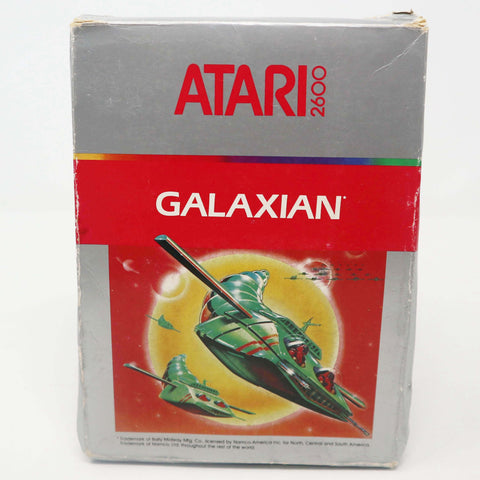 Vintage 1987 80s Atari 2600 Galaxian The Arcade Classic CX2684 Video Game Cartridge For The Atari Video Computer System Boxed