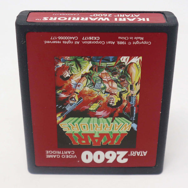 Vintage 1990 90s Atari 2600 Ikari Warriors CX26177 Video Game Cartridge For The Atari Video Computer System Boxed