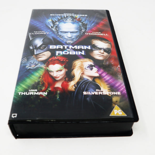 Vintage 1992 90s Warner Home Video Batman & Robin PAL VHS (Video Home System) Tape Sealed Rare