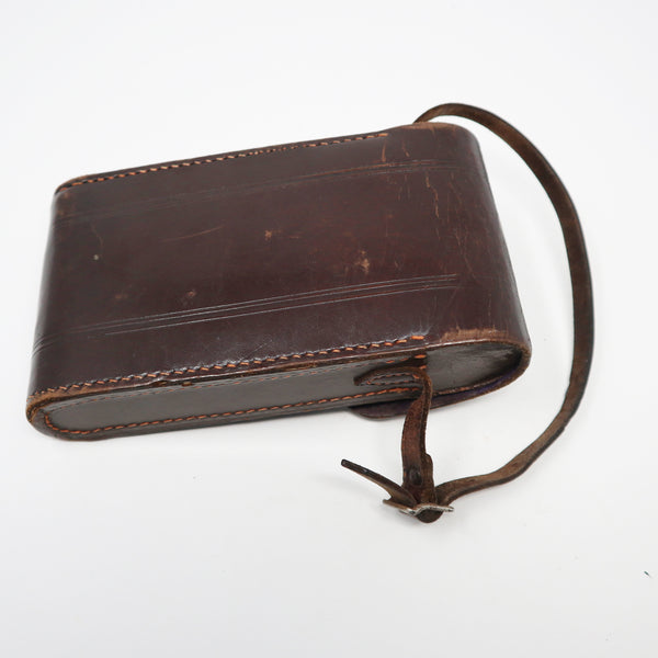Vintage 1930s Kodak Vollenda 620 Folding Roll Film Camera + Original Leather Case Rare Art Deco Period