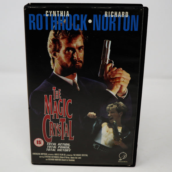 Vintage 1990s Cynthia Rothrock Richard Norton The Magic Crystal VHS Video Home System Tape Rare Big Box Version Martial Arts