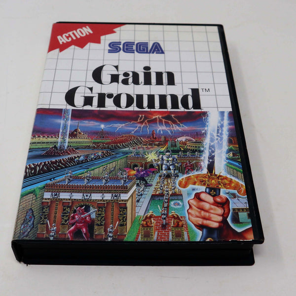 Vintage 1990 90s Sega Master System Gain Ground Cartridge Video Game Action Pal 1 or 2 Players