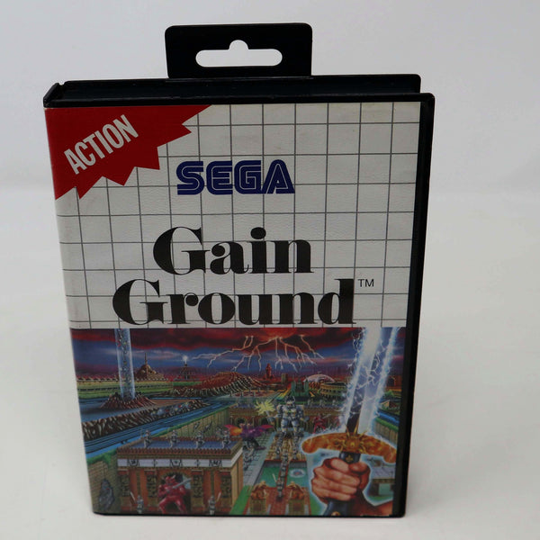 Vintage 1990 90s Sega Master System Gain Ground Cartridge Video Game Action Pal 1 or 2 Players