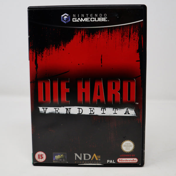 Vintage 2002 Nintendo Gamecube Die Hard : Vendetta Video Game PAL 1 Player