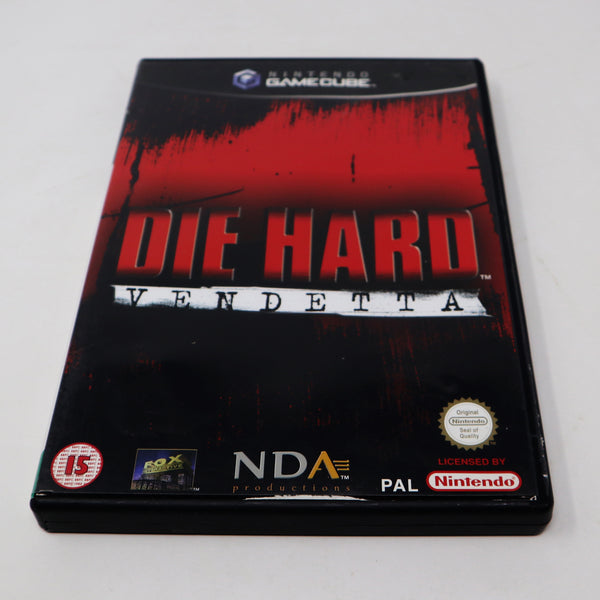 Vintage 2002 Nintendo Gamecube Die Hard : Vendetta Video Game PAL 1 Player