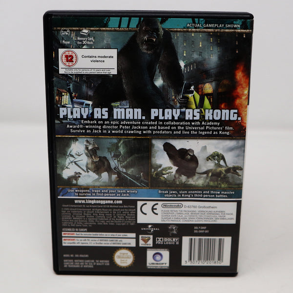 2005 Nintendo Gamecube Peter Jackson's King Kong The Official Game Of The Movie Video Game PAL 1 Player