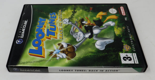 Vintage 2003 Nintendo Gamecube Looney Tunes Back In Action Video Game PAL 1 Player