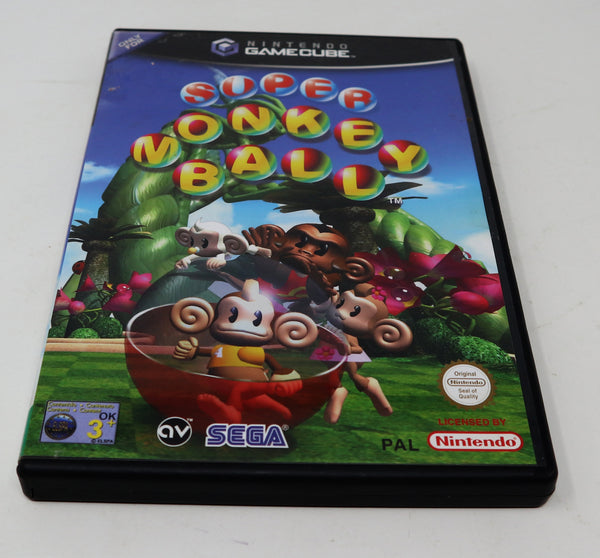 Vintage 2001 Nintendo Gamecube Super Monkey Ball Video Game PAL 1-4 Players