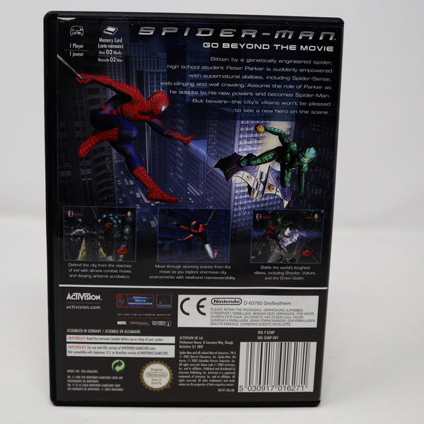 Vintage 2002 Nintendo Gamecube Spider-Man Spiderman Video Game PAL 1 Player