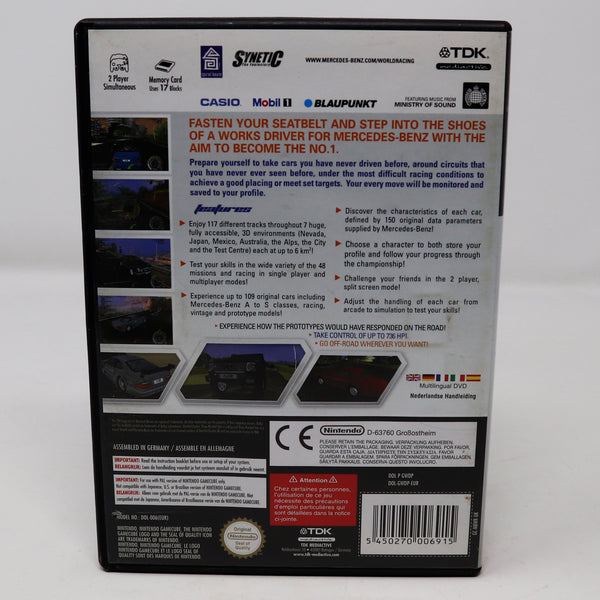 Vintage Nintendo Gamecube World Racing Video Game PAL 2 Players
