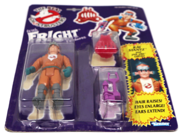 Vintage 1986 80s Kenner The Real Ghostbusters Fright Features Ray Stanz Action Figure Carded MOC