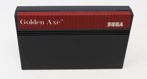 Vintage 1989 80s Sega Master System Golden Axe Cartridge Video Game Pal Arcade 1 Player