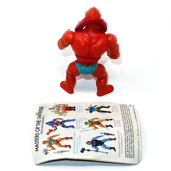 Vintage 1981 80s He-Man MOTU Masters Of The Universe Original Series Beast Man Action Figure + Mini Comic