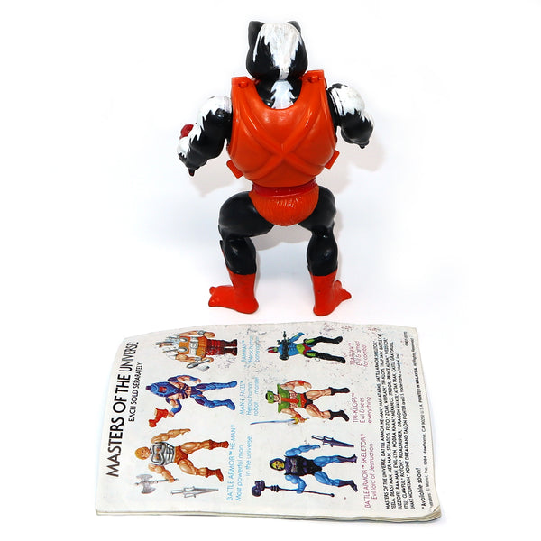 Vintage 1981 80s He-Man MOTU Masters Of The Universe Original Series Stinkor Action Figure Near Complete + Mini Comic