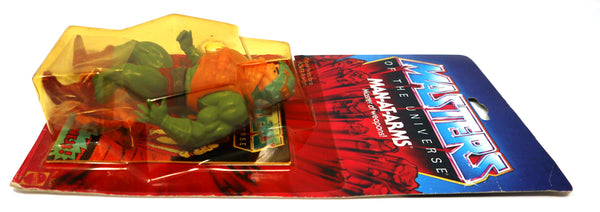 Vintage 1982 Mattel He-Man MOTU Masters Of The Universe Original Series Man-At-Arms Action Figure Carded MOC Rare