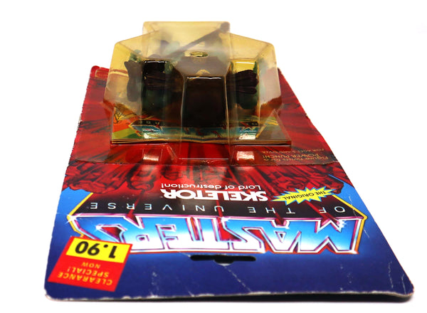 Vintage 1982 Mattel He-Man MOTU Masters Of The Universe Original Series Skeletor Action Figure Carded MOC Rare
