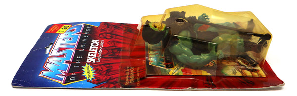 Vintage 1982 Mattel He-Man MOTU Masters Of The Universe Original Series Skeletor Action Figure Carded MOC Rare