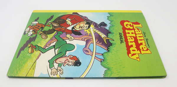 Vintage 1978 70s Brown Watson Larry Harmon's Laurel And Hardy Annual Comic Strip Story Hardback Book