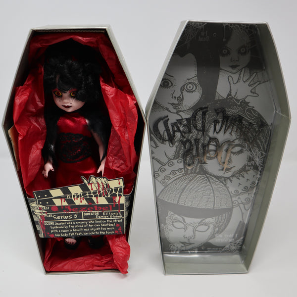 2003 Mezco Toyz Living Dead Dolls Series 5 Jezebel 10" Doll Complete Boxed Rare