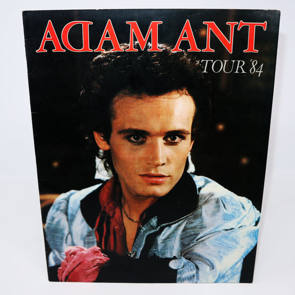 Vintage 1984 80s Adam Ant Strip Tour '84 Official Concert Programme Program Book (Adam & The Ants)