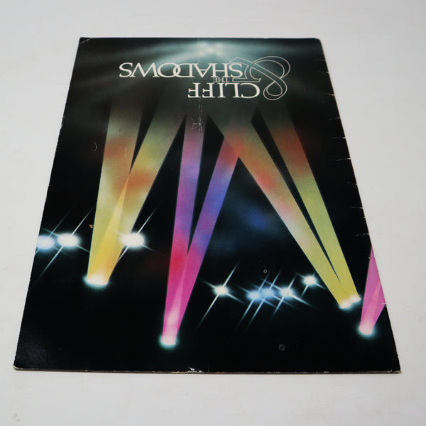 Vintage 80s Cliff Richard & The Shadows The Concerts 1984 Tour Concert Programme Program Book + Wembley Arena Ticket Stub
