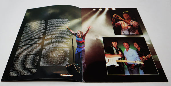 Vintage 80s Cliff Richard & The Shadows The Concerts 1984 Tour Concert Programme Program Book + Wembley Arena Ticket Stub