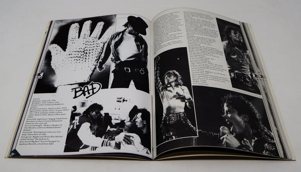 Vintage 80s Michael Jackson Bad World Tour 1988 Concert Programme Program Book