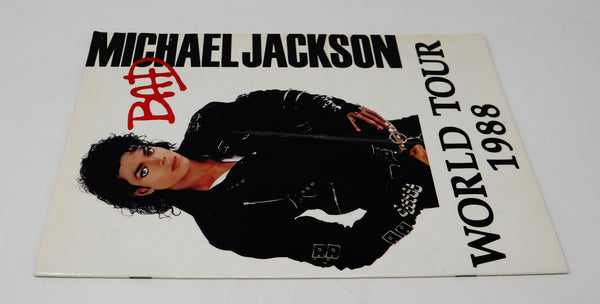 Vintage 80s Michael Jackson Bad World Tour 1988 Concert Programme Program Book