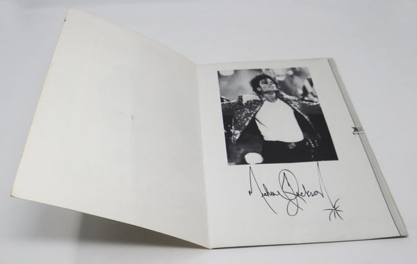 Vintage 80s Michael Jackson Bad World Tour 1988 Concert Programme Program Book