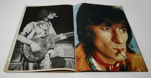 Vintage 70s Rolling Stones Tour Of Europe '76 Tour Concert Programme Program Book Mick Jagger