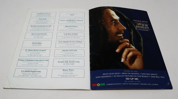 Vintage 90s Stevie Wonder RNIB Concerts 1995 Royal Albert Hall Tour Concert Programme Program Book In Aid Of Royal National Institute For The Blind