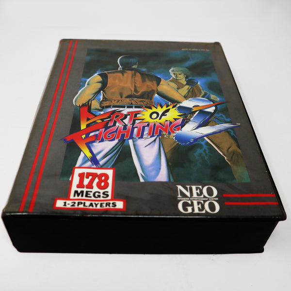 Vintage 1994 90s SNK Neo-Geo AES Art Of Fighting 2 Video Game Japan