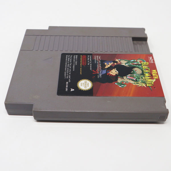 Vintage 1990s Nintendo Entertainment System NES Wrath Of The Black Manta Video Game Pal A