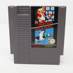 Vintage 1990s Nintendo Entertainment System NES Super Mario Bros. Duck Hunt Video Game Pal