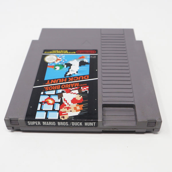 Vintage 1990s Nintendo Entertainment System NES Super Mario Bros. Duck Hunt Video Game Pal