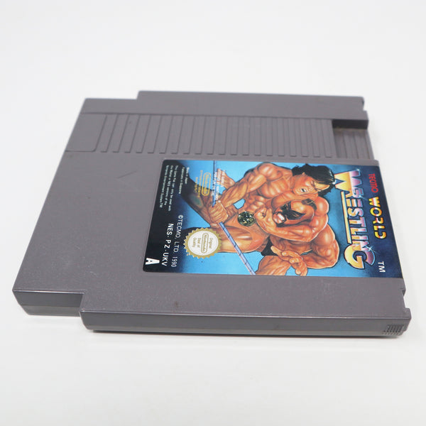 Vintage 1990 90s Nintendo Entertainment System NES World Wrestling Video Game Pal A