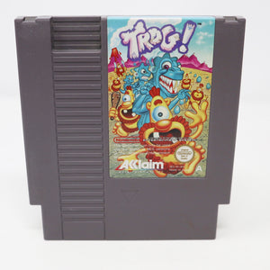 Vintage 1990s Nintendo Entertainment System NES Trog! Video Game Pal A