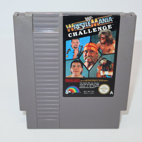 Vintage 1990s Nintendo Entertainment System NES Wrestlemania Challenge Video Game Pal A