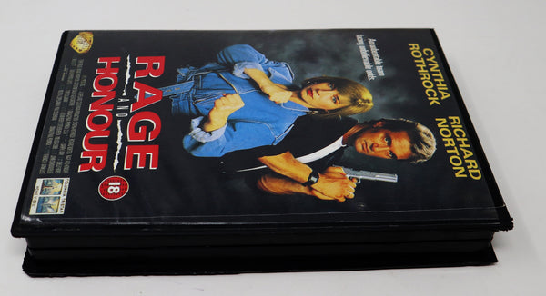 Vintage 1992 90s Cynthia Rothrock Richard Norton Rage And Honour VHS Video Home System Tape Rare Big Box Version Martial Arts