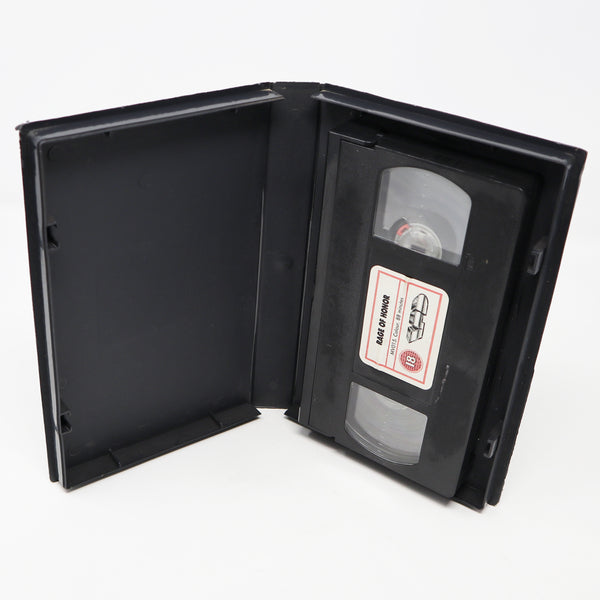 Vintage 1992 90s Cynthia Rothrock Richard Norton Rage And Honour VHS Video Home System Tape Rare Big Box Version Martial Arts