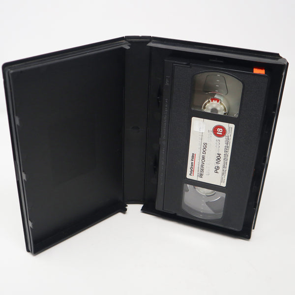 Vintage 1995 90s PolyGram Reservoir Dogs Original UK Version Uncut PAL VHS (Video Home System) Tape Rare Bigger Ex-Rental Version