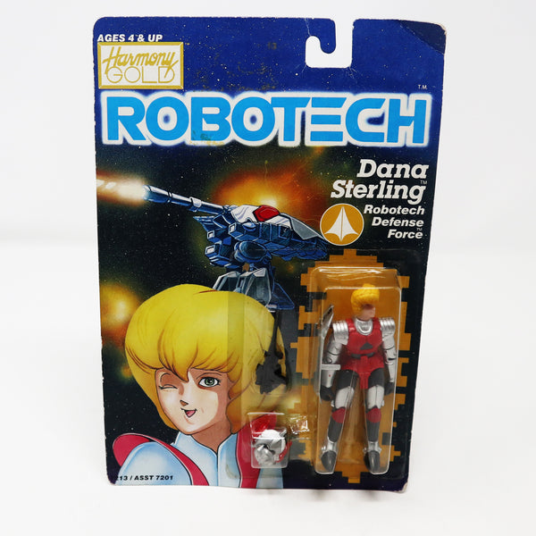Vintage 1985 80s Matchbox Harmony Gold Robotech Dana Sterling Robotech Defense Force Action Figure MOC Carded Sealed