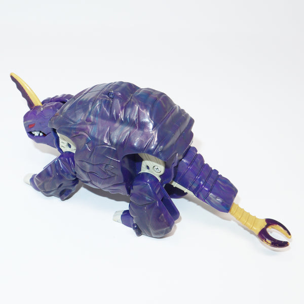 Vintage 1985 80s Bandai Rock Lords Gobots Spike Stone (Rockasaur) Triceratops Transforming Action Figure