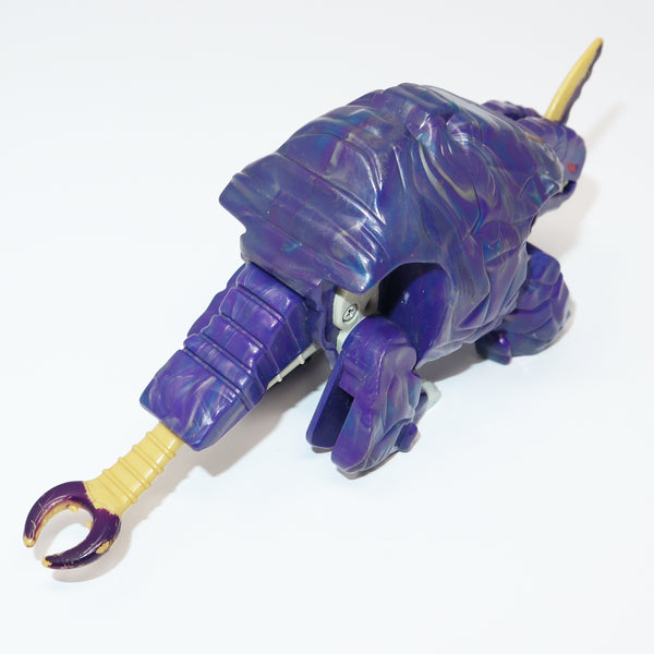Vintage 1985 80s Bandai Rock Lords Gobots Spike Stone (Rockasaur) Triceratops Transforming Action Figure