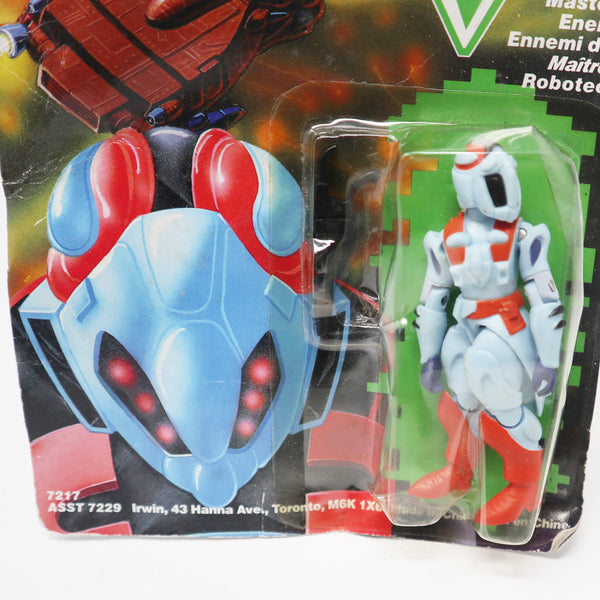 Vintage 1985 80s Matchbox Harmony Gold Robotech Bioroid Terminator Robotech Masters Enemy Action Figure MOC Carded Sealed