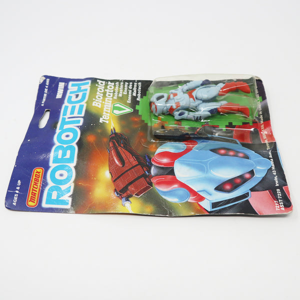 Vintage 1985 80s Matchbox Harmony Gold Robotech Bioroid Terminator Robotech Masters Enemy Action Figure MOC Carded Sealed