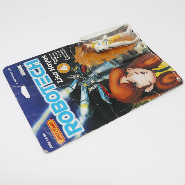 Vintage 1985 80s Matchbox Harmony Gold Robotech Lisa Hayes Robotech Defense Force Action Figure MOC Carded (Mostly Sealed)