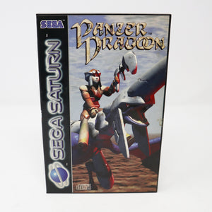 Vintage 1995 90s Sega Saturn Panzer Dragoon Video Game PAL French Secam 1 Player